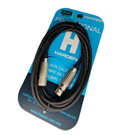 CABLE JACK CANON XLR A PLUG CANON XLR 3 MT (Harden)