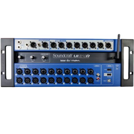 MEZCLADORA DIGITAL DE 24 CANALES (Soundcraft) UI24R