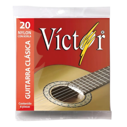 ENCORDADURA (Victor) NYLON C/BORLA 6PZ TEM 2001179 VCGS-20 (Victor)